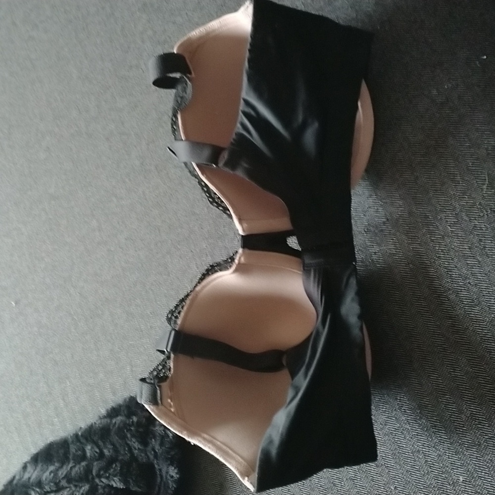COPY - Bra warners 34D black and beige - Picture 2 of 7